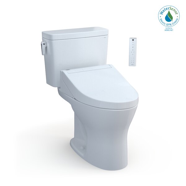 Drake® Washlet®%2B Dual Flush Elongated Bidet Toilet %28Seat Included%29 